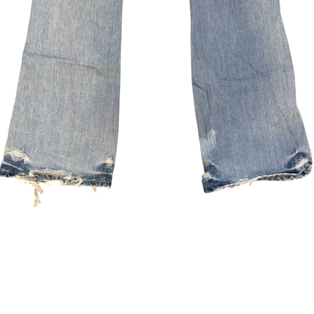 Light Blue Distressed Jeans - Picture 8 of 16